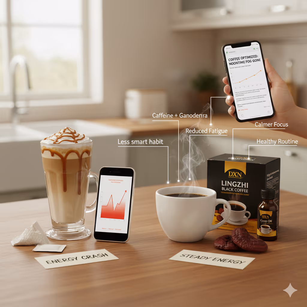 Tired of Fatigue How DXN’s Ganoderma Coffee Can Boost Your Energy